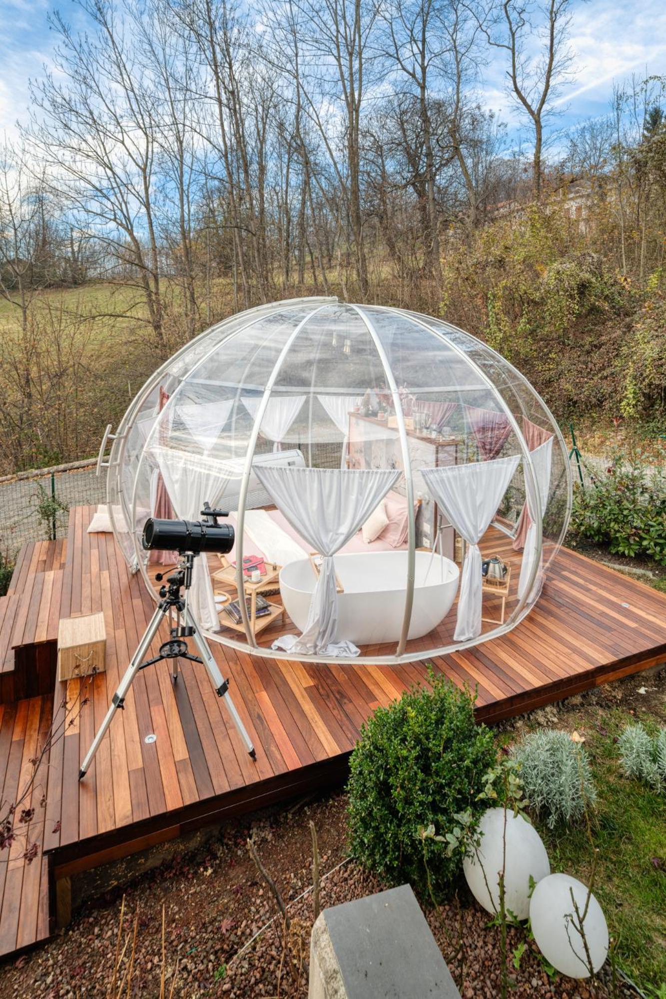 Il Cantico Bubble Room Experience 圣贾科莫 客房 照片