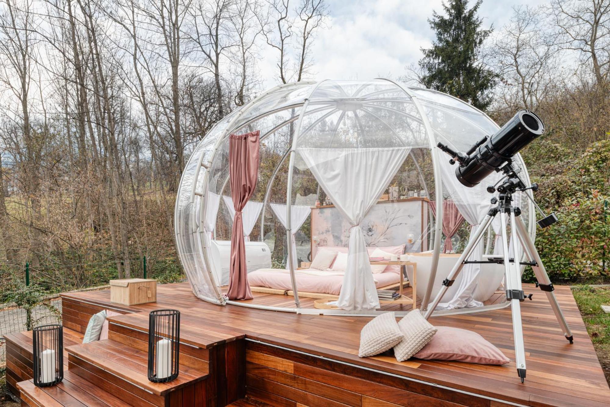 Il Cantico Bubble Room Experience 圣贾科莫 外观 照片